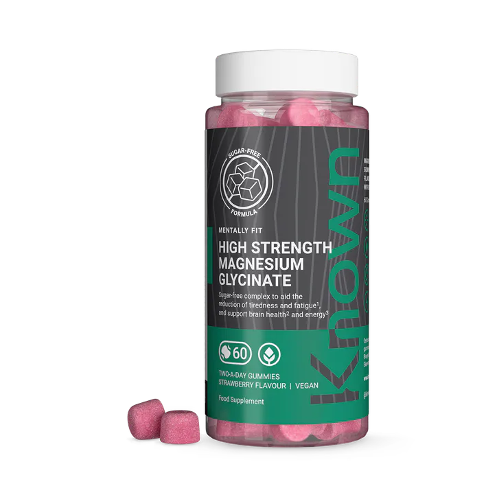 Known Nutrition High Strength Magnesium Glycinate Vegan 60 Gummies
