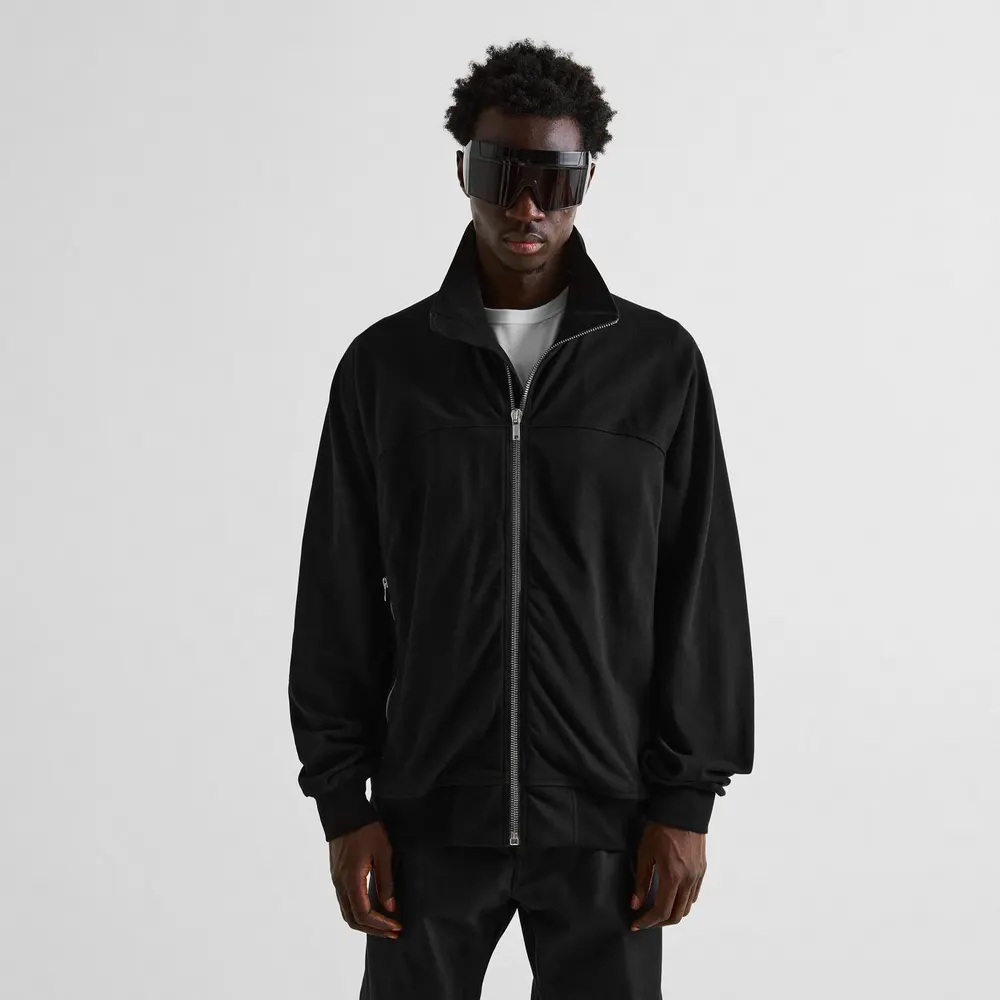 Rick Owens Zip Front Jogger Jacket detail 3