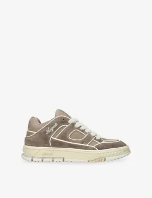 AXEL ARIGATO Area Suede and Mesh Trainers - EUR 46 / 12 UK MEN in TAUPE COMB – Mens | Trainers | Lace up trainers