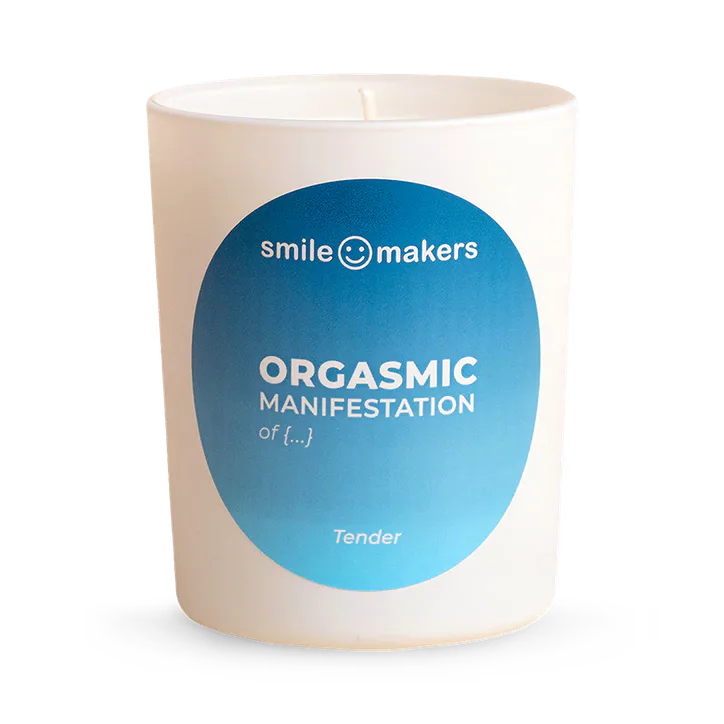 Smile Makers Tender Manifestation Scented Candle, Vanilla and Bergamot 180g detail 2