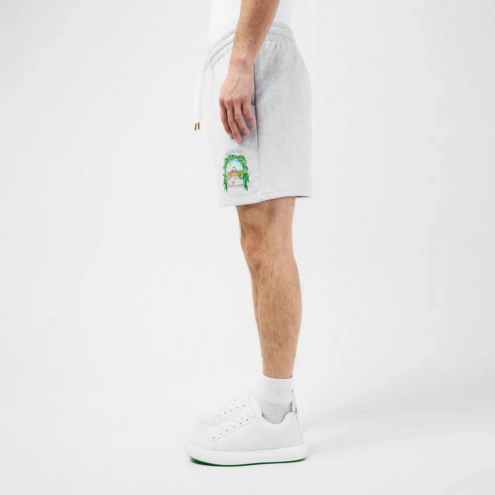 Casablanca Men's Larche Jogger Shorts detail 2