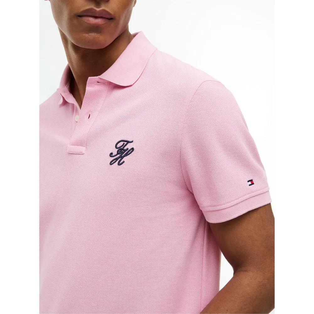 Tommy Hilfiger Men's Short Sleeve Polo Shirt detail 3