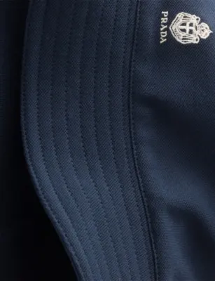 PRADA Old Cotton-Piqué Bucket Hat - NEUTRAL - XS detail 3
