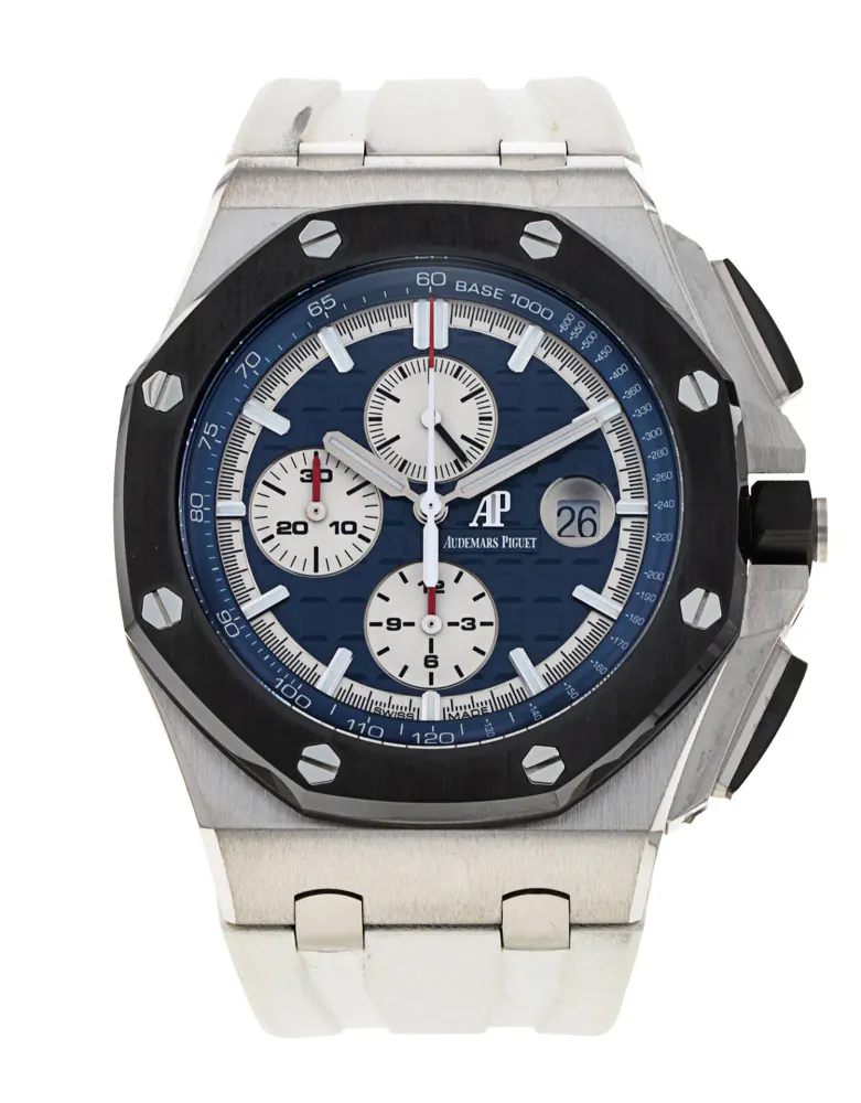 Audemars Piguet Royal Oak Offshore 26401PO.OO.A018CR.01 — 2019 — Very good in Blue Baton – Pre-owned watches