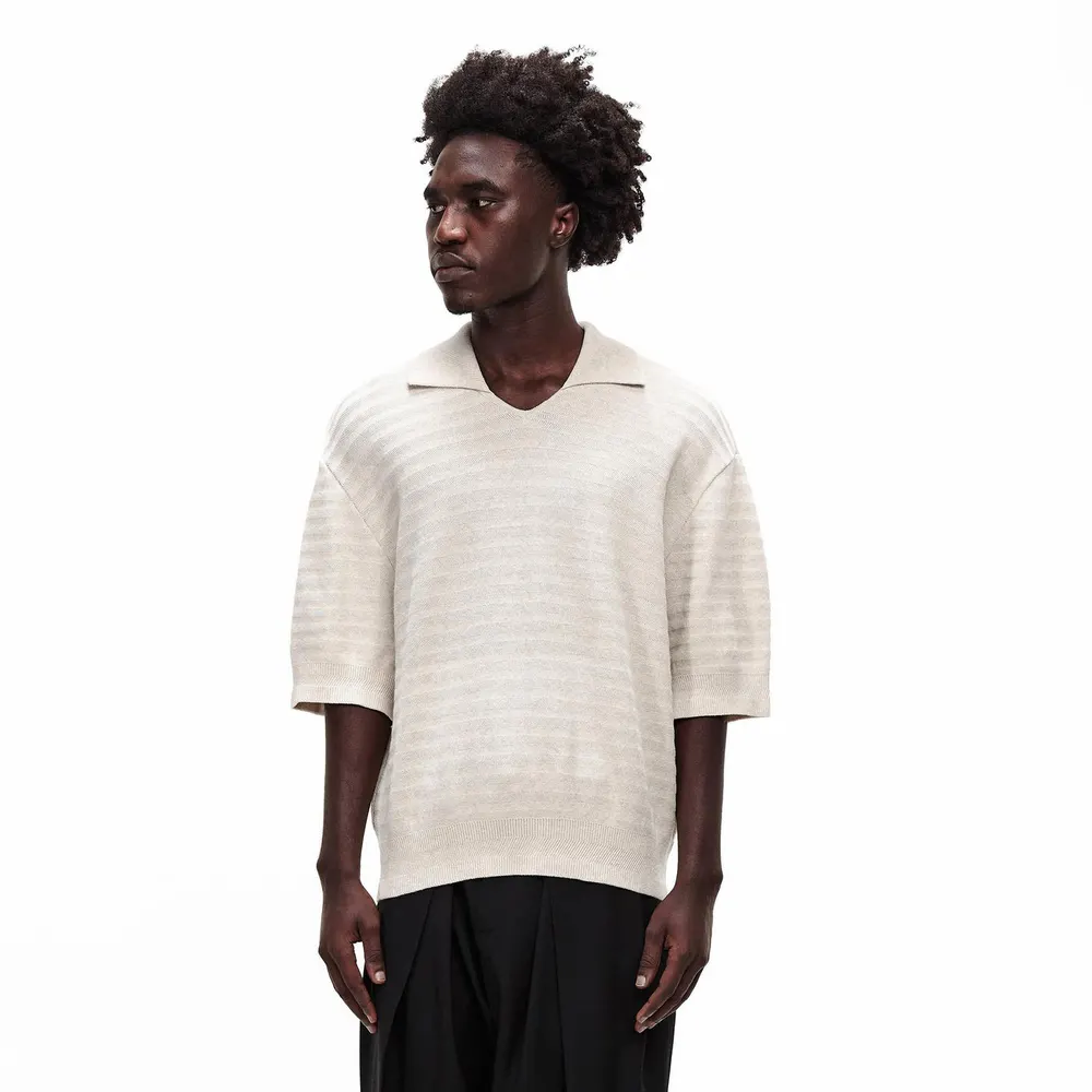 Jacquemus Men's Short Sleeve Polo Shirt detail 3