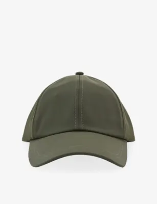REISS Caleb Brand-Embroidered Stretch-Woven Cap
