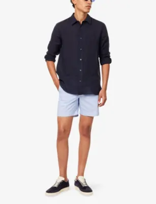 ORLEBAR BROWN Bulldog Drawstring Seersucker Swim Shorts detail 2