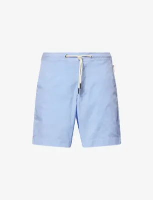 ORLEBAR BROWN Bulldog Drawstring Seersucker Swim Shorts