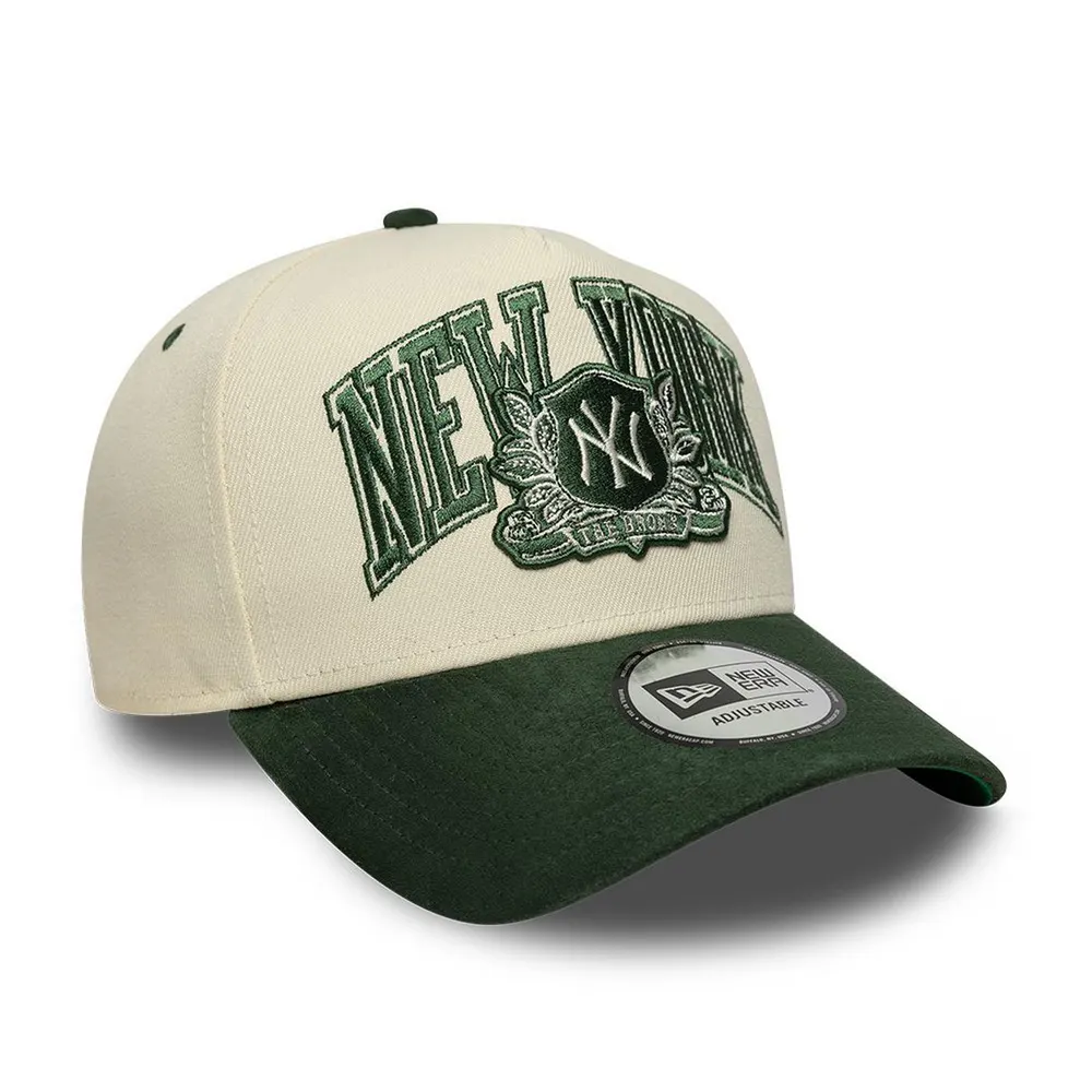 New Era E-Frame Wordmark New York Yankees Adjustable Baseball Cap detail 3