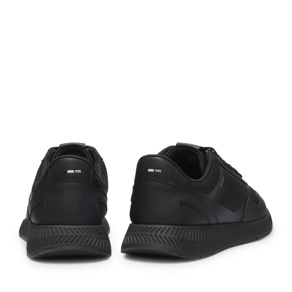 Boss Men's Trainers in Black 005, additional product view 3