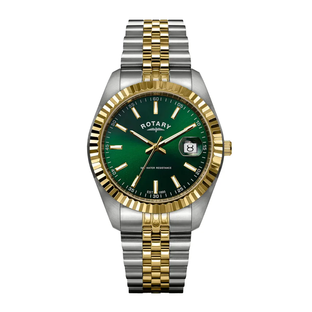 Rotary Inspiration 41mm Green Mens Watch