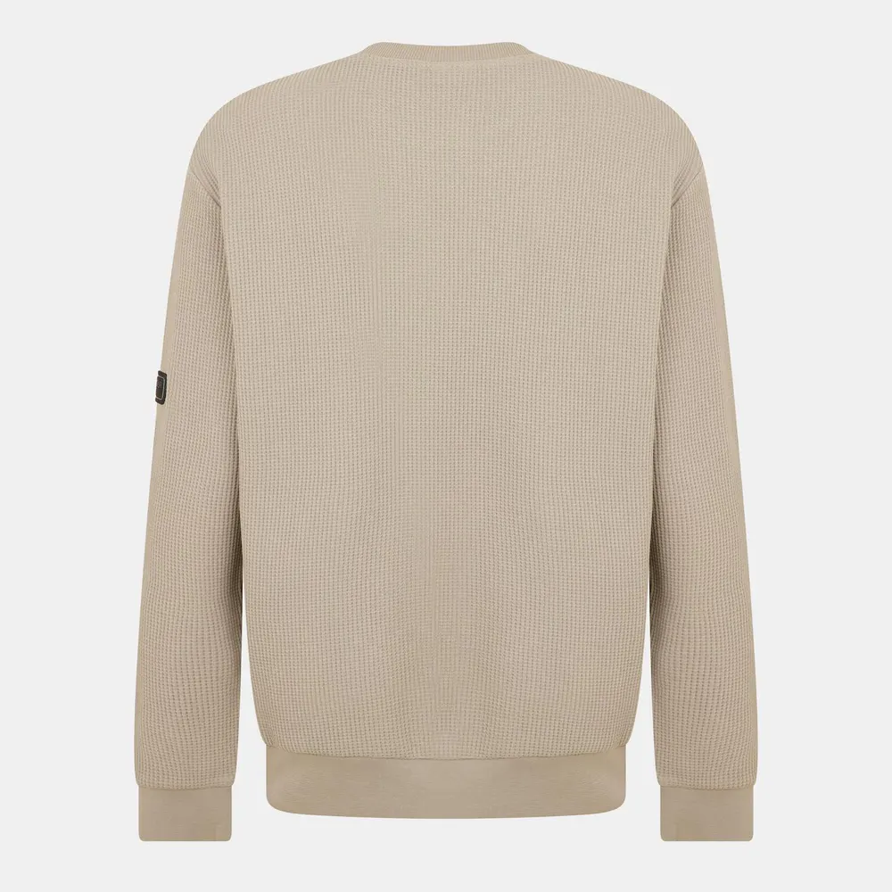 Barbour International Mens Curve Crew Sweatshirt detail 2