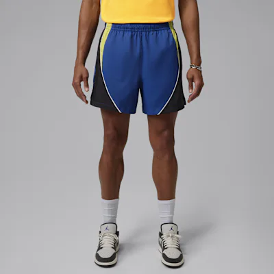 Jordan Brooklyn Men's 12.5cm (approx.) Woven Shorts - Old Royal/Black/Yellow Pulse/Yellow Pulse