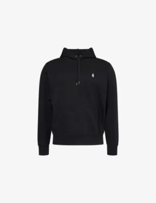 POLO RALPH LAUREN Logo-Embroidered Knit-Tech Stretch-Cotton Hoody