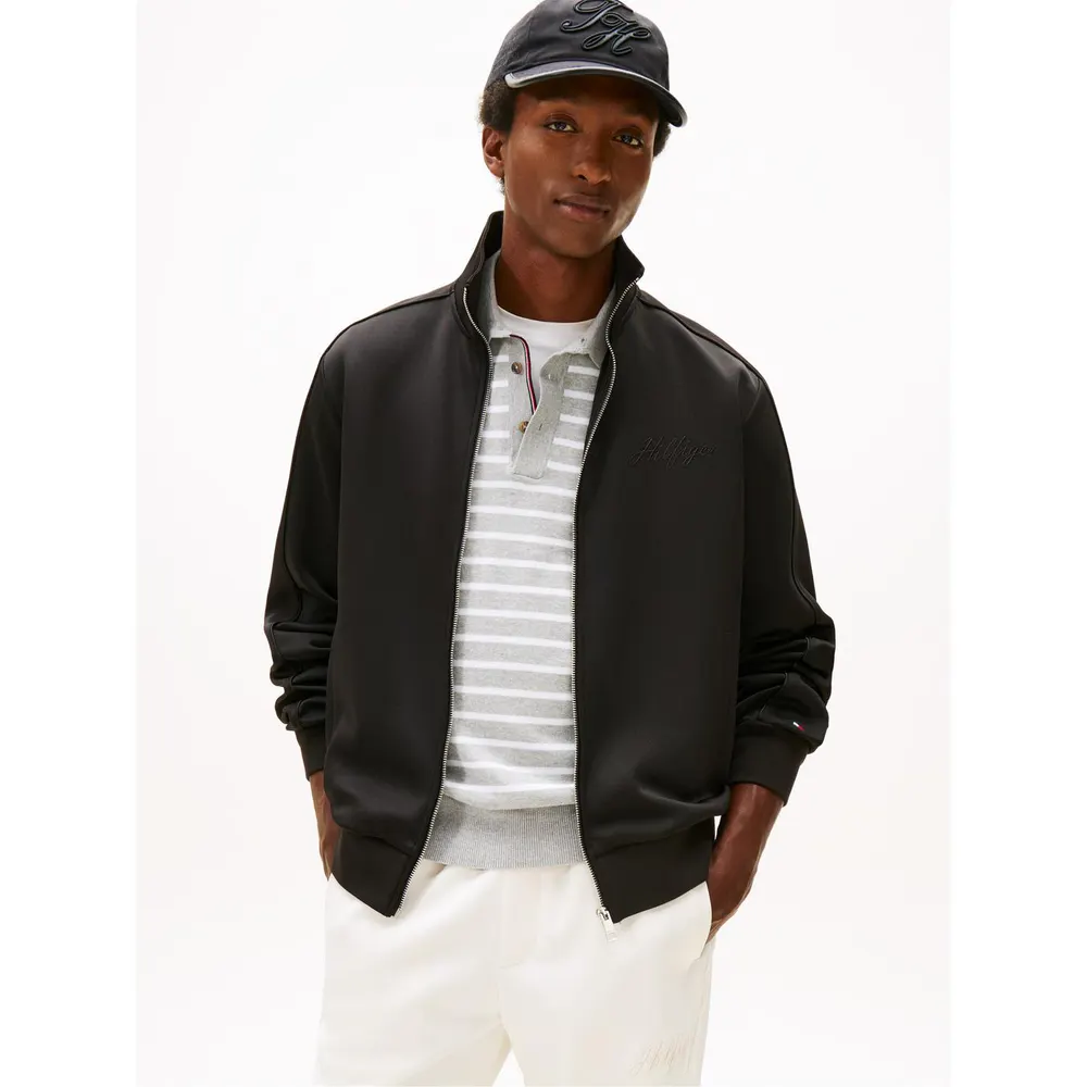 Tommy Hilfiger Men's Modern Ath Full Zip Fleece detail 2