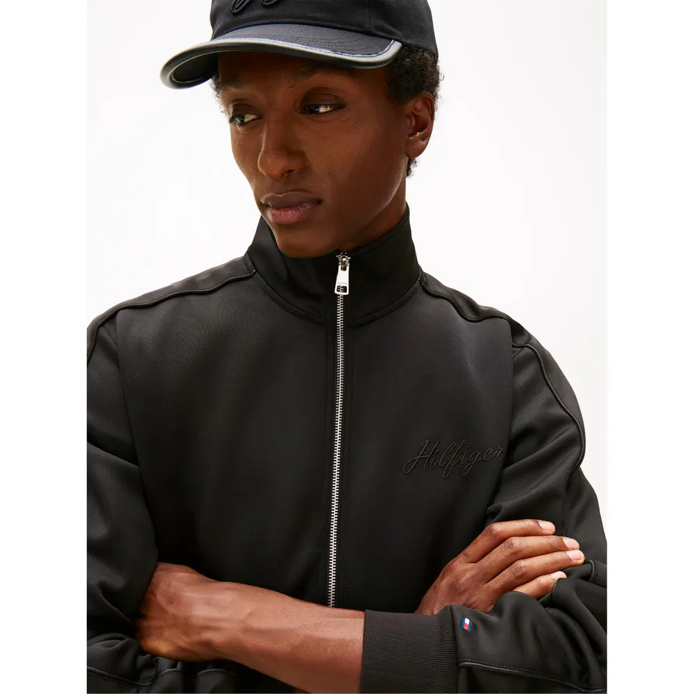 Tommy Hilfiger Men's Modern Ath Full Zip Fleece detail 3