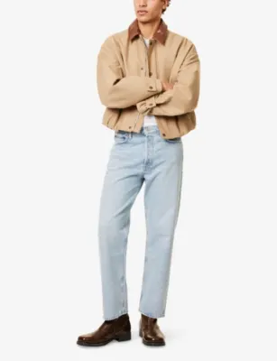 AGOLDE 90's Straight-Leg Denim Jeans detail 2