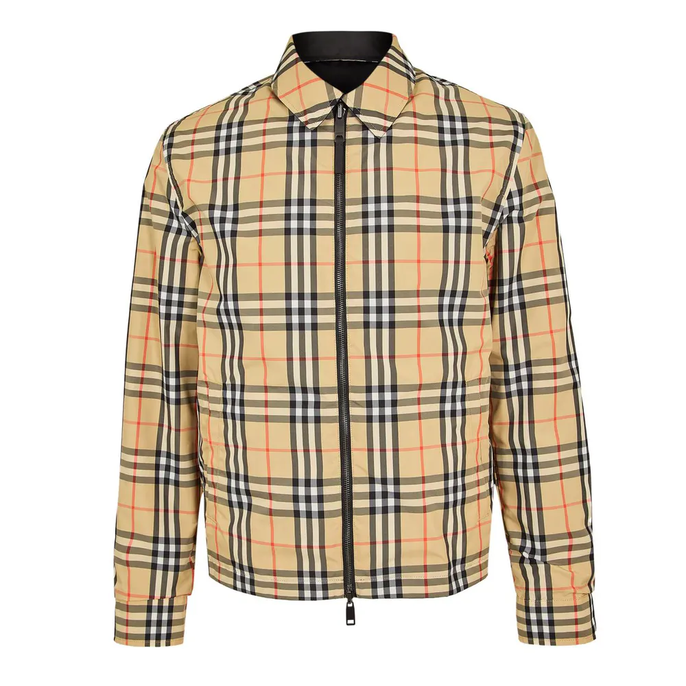 Burberry Men's Coach Jacket detail 2