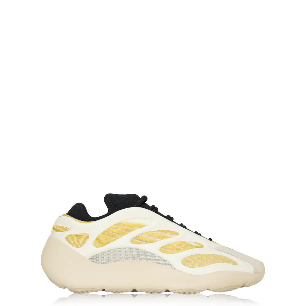 Yeezy Men's 700 V3 Safflower RPU Cage Glow in Dark Sneakers in Safflower – Footwear
