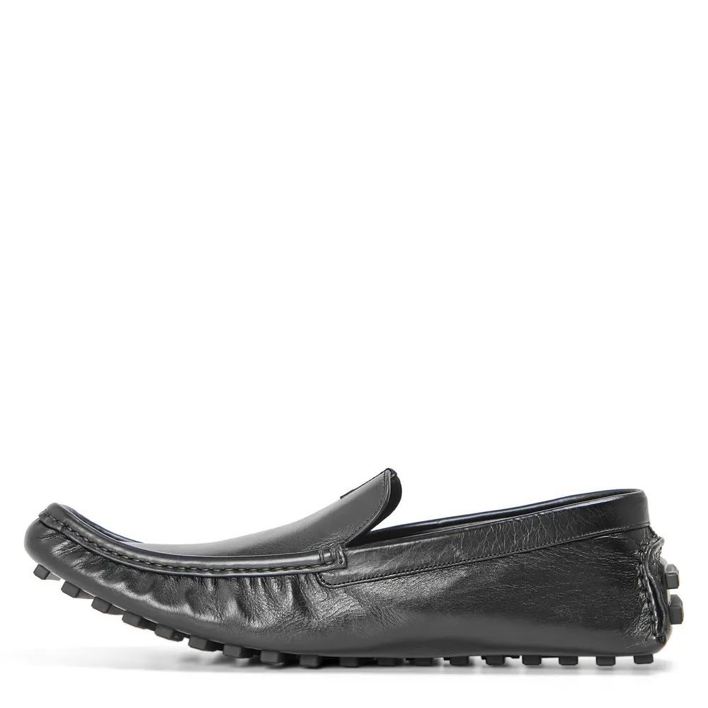 Balenciaga Men's Loafers in Blck/White, additional product view 2