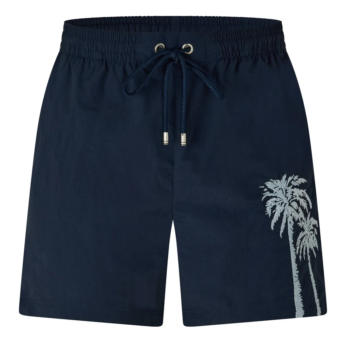 Boss Men's Palm Embroidery Swim Shorts