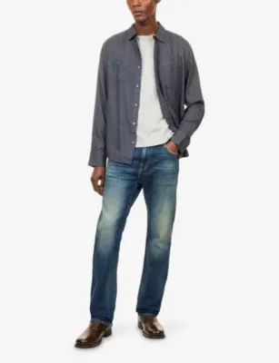 REPLAY Aideen Original Straight-Leg Denim Jeans - 32/30 in DARK BLUE, additional product view 2