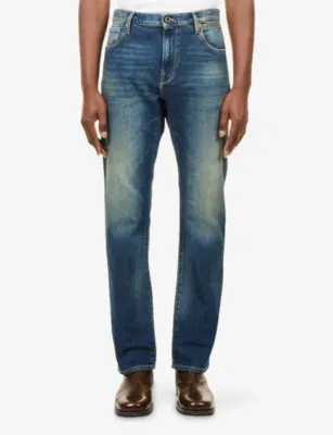 REPLAY Aideen Original Straight-Leg Denim Jeans - 32/30 in DARK BLUE, additional product view 3