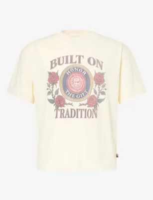 HONOR THE GIFT Tradition Rose Graphic Cotton T-Shirt
