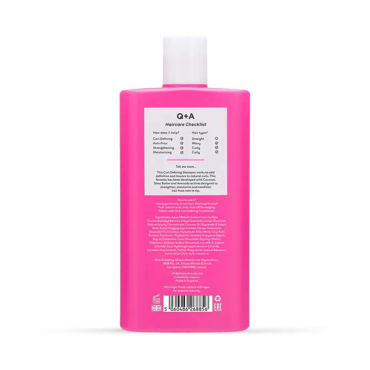Q+A Curl Defining Shampoo 250ml detail 2