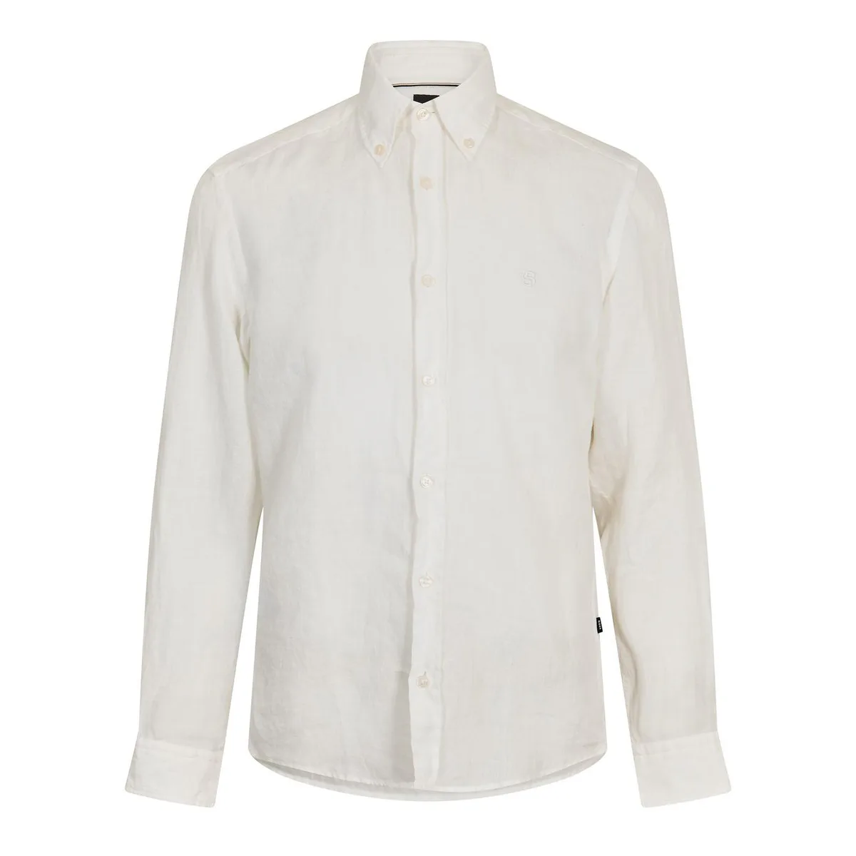 Boss Mens BOSS BLACK Liam Short Sleeve Buttoned Shirt