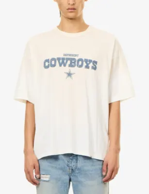 REPRESENT x NFL Dallas Cowboys Jersey T-Shirt detail 3