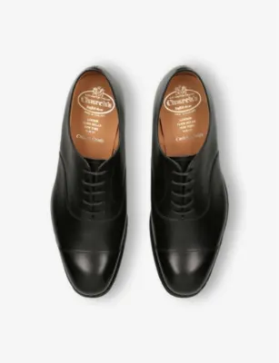 CHURCH'S Consul Oxford Leather Shoes - EUR 43 / 9 UK MEN in BLACK, additional product view 2