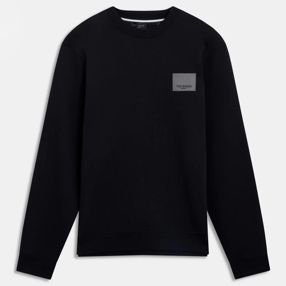 Ted Baker Ted Baker LS Logo Patch Sweatshirt