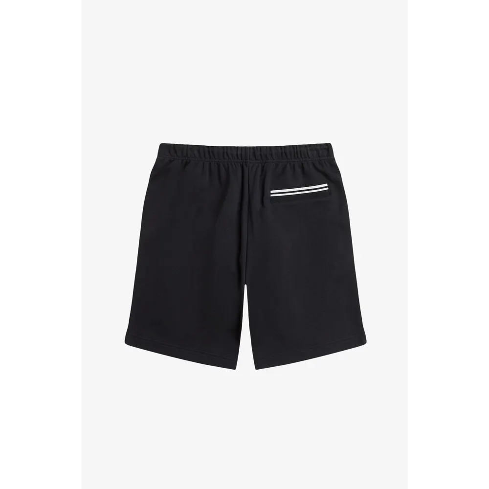 Fred Perry Men's Fleece Jogger Shorts detail 2