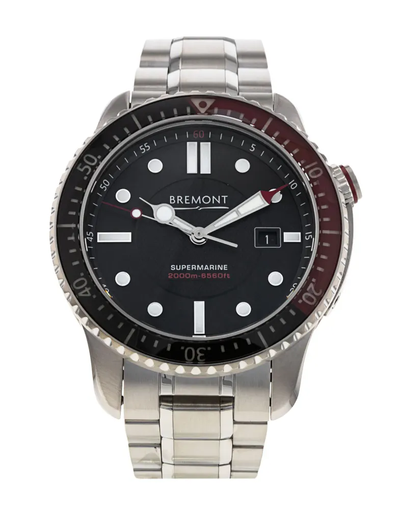 Bremont Supermarine S2000 RED/BR — 2021 — Very good in Black – Pre-owned watches