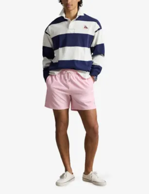 POLO RALPH LAUREN Traveller Brand-Embroidered Swim Shorts detail 2