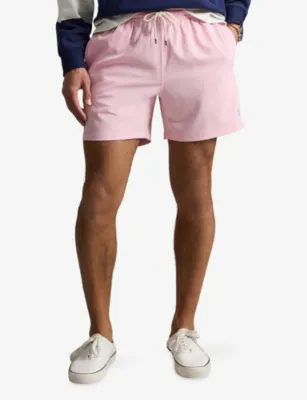 POLO RALPH LAUREN Traveller Brand-Embroidered Swim Shorts detail 3