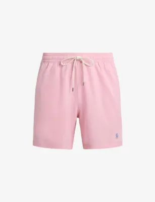 POLO RALPH LAUREN Traveller Brand-Embroidered Swim Shorts