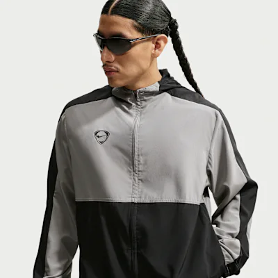 Nike Strike Men's Dri-FIT Football Woven Tracksuit Jacket - Dark Steel Grey/Black/Black
