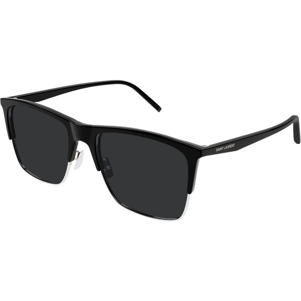 Saint Laurent Saint Laurent Mens SL 768 Semi-Rim Rectangle Sunglasses
