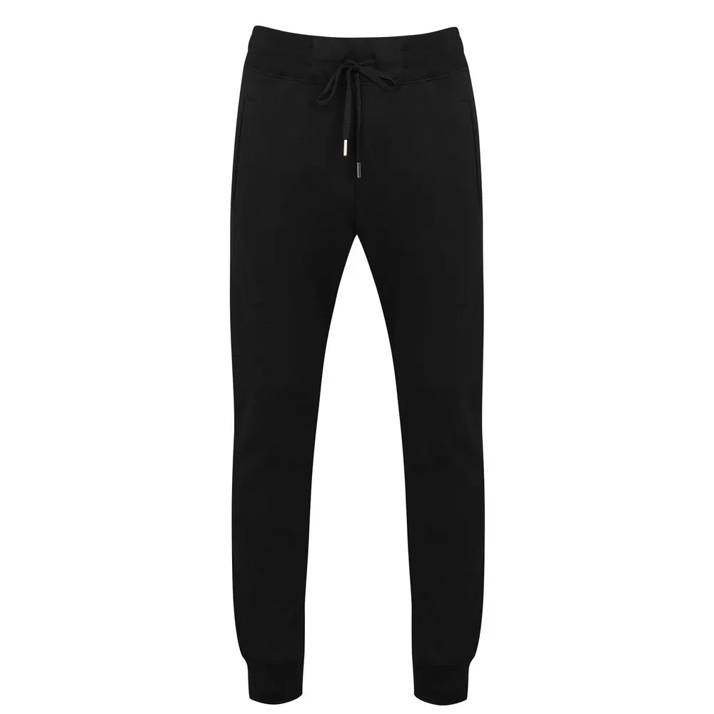 Versace Jeans Couture Side Logo Jogging Bottoms in Black G89 – Clothing