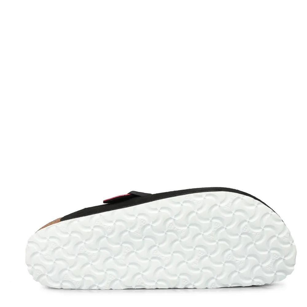 Birkenstock Bstk Boston VL Birko-F 64 in Black/Act.Red, additional product view 3