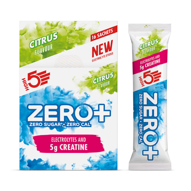 High5 Zero+ Electrolytes and Creatine Citrus 16 Sachets