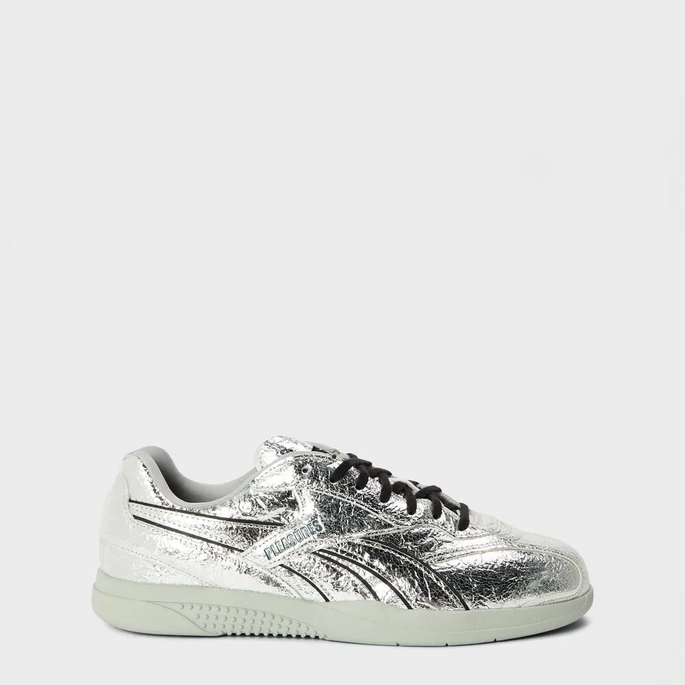 Reebok Men's xPleas Hammer Low-Top Trainers in Silver/Silver – Footwear