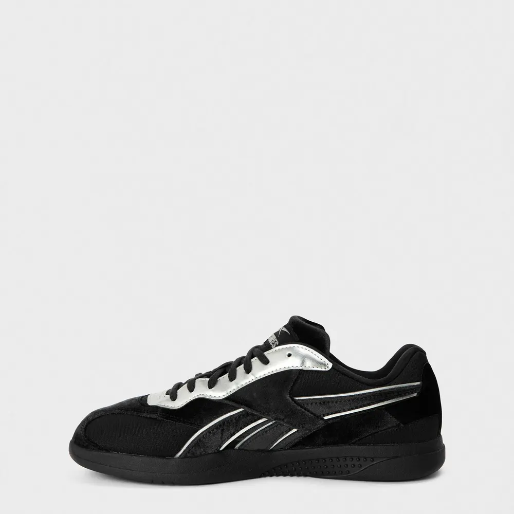 Reebok Men's xPleas Hammer Low-Top Trainers in Black/Silver, additional product view 2