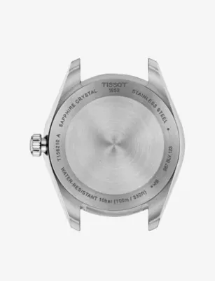 TISSOT T156.210.22.041.00 Ballade Stainless-Steel and PVD-Coated Stainless-Steel Quartz Watch detail 3