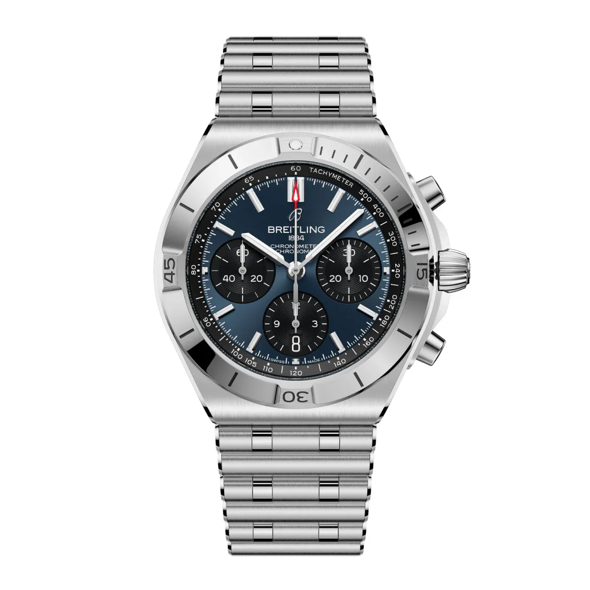 Breitling Chronomat B01 Chronograph 42mm Mens Watch Blue