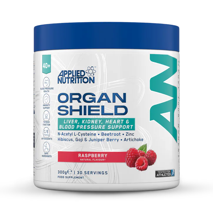 Applied Nutrition Organ Shield Support Powder Raspberry 300g