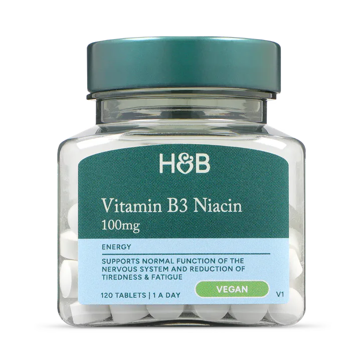 For Him Vitamin B3 + Niacin 100mg 120 Tablets, additional product view 2