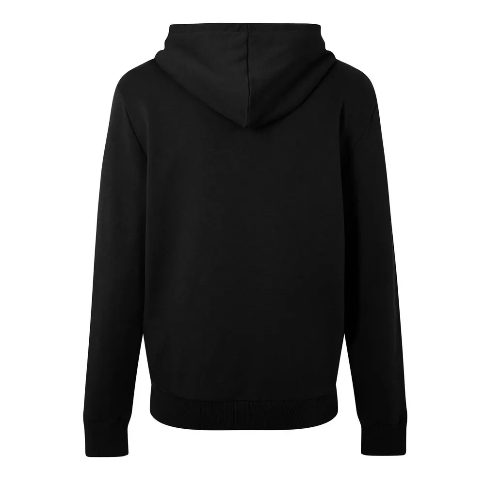 Balmain Men's Logo Cotton Printed Hoodie detail 2